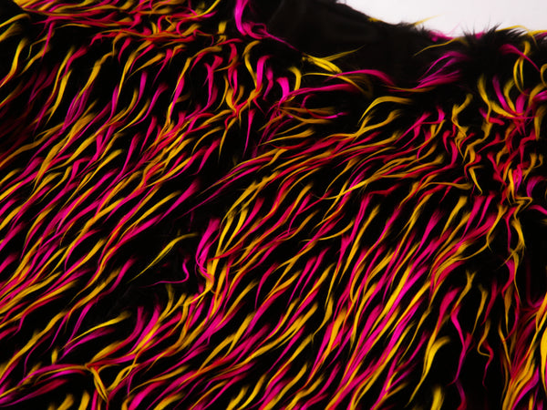 Fire Spike Furry Jacket