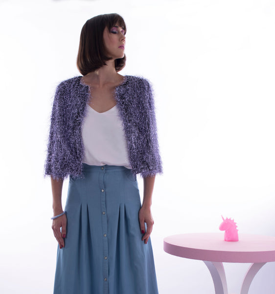 Puffy Lavender Jacket