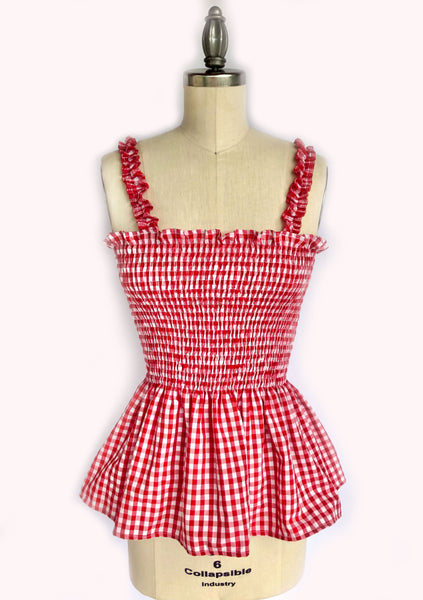 Betty Red&White Top
