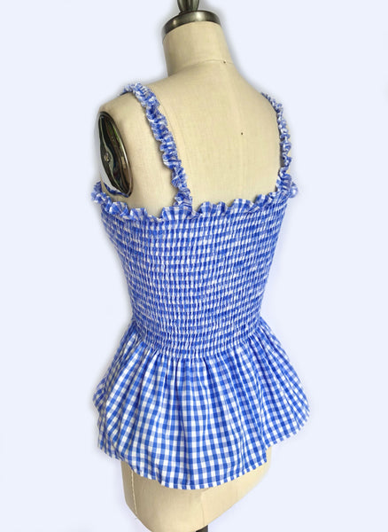 Betty Blue&White Top