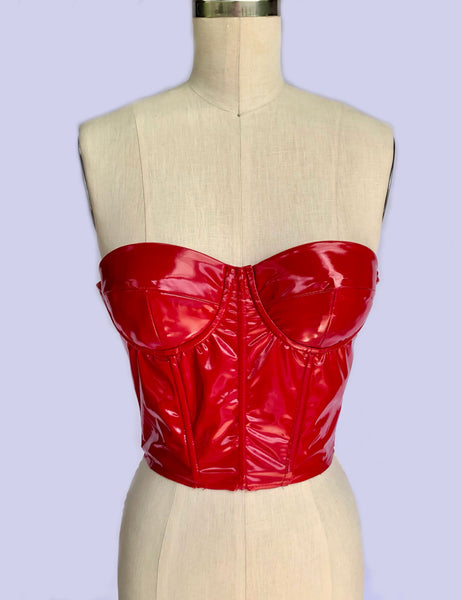Hottie Vinyl Bustier