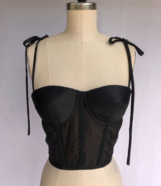 Megan Transluscent Bustier
