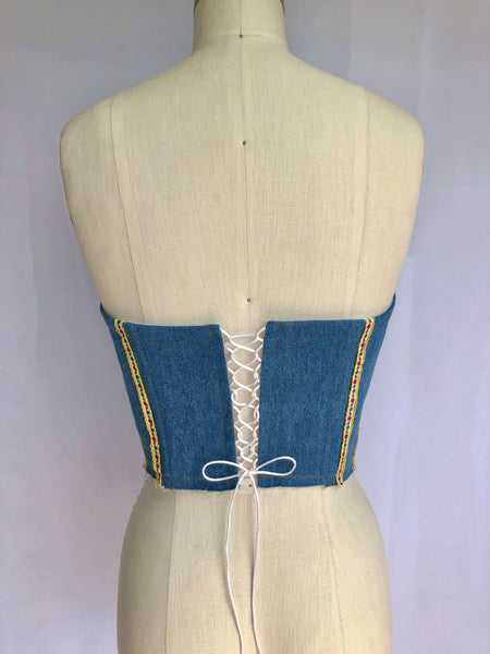 Summer Denim Bustier