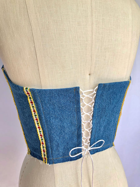 Summer Denim Bustier