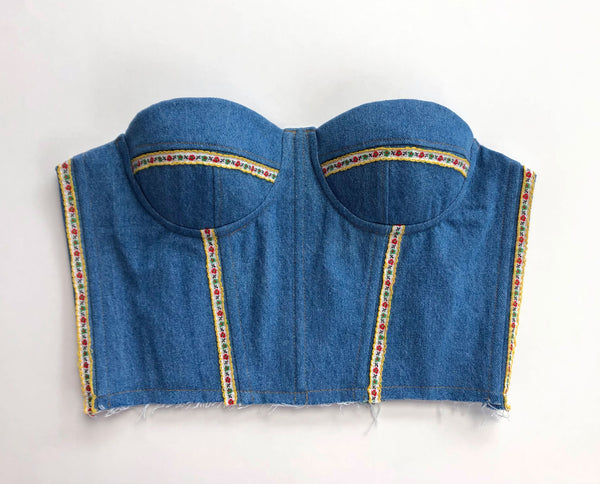 Summer Denim Bustier