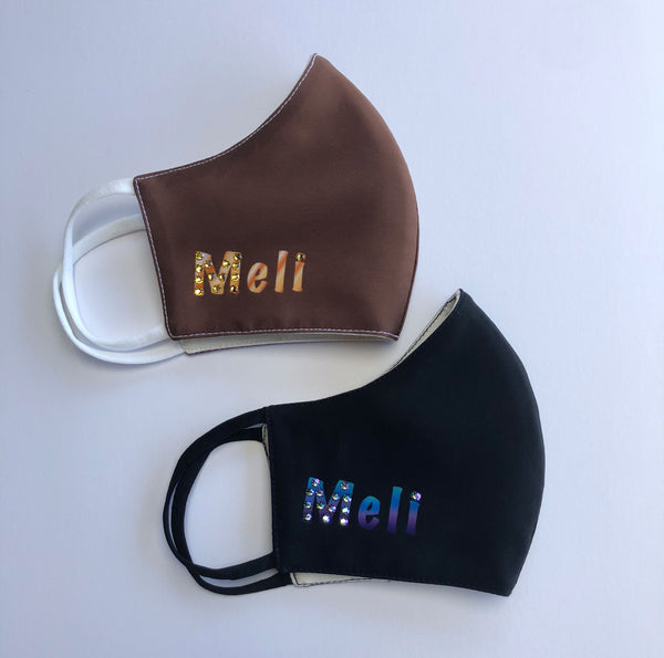 Mascarilla Adulto con Cristales Personalizada