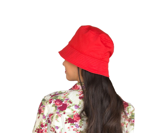 Bucket Hat Picnic Red