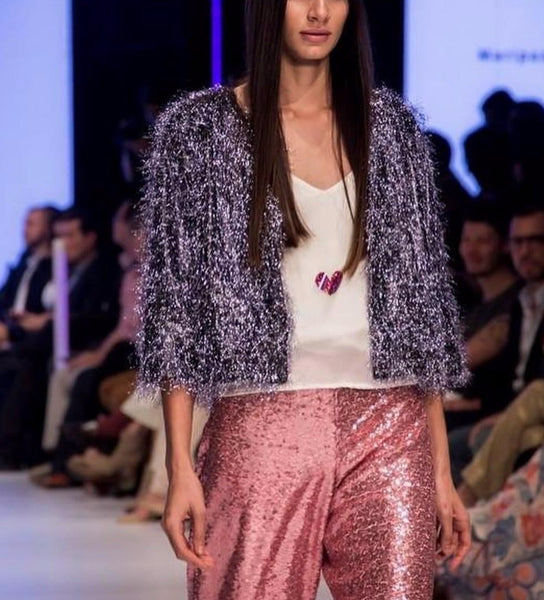 Puffy Lavender Jacket