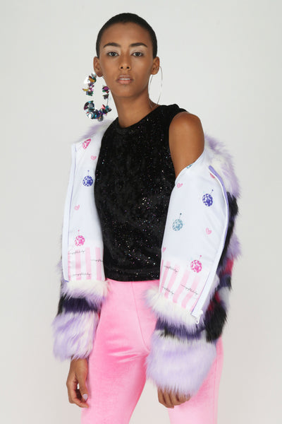 Lilac Puff Jacket