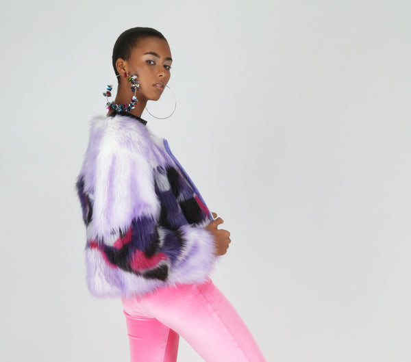 Lilac Puff Jacket