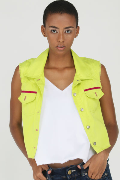 Texan Lime Vest