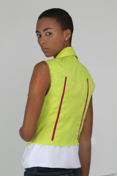Texan Lime Vest